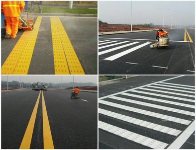 吐鲁番专业道路划线施工